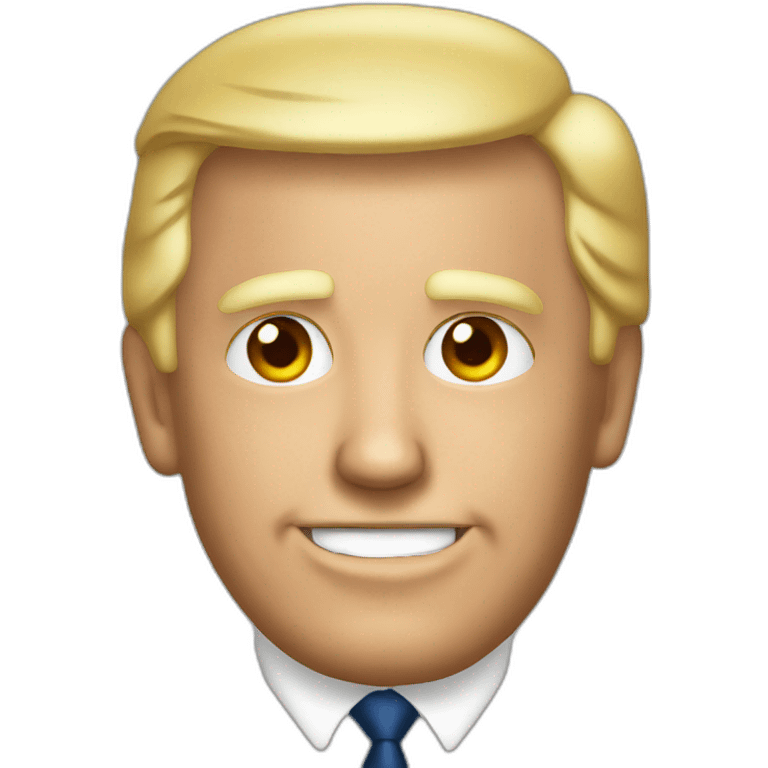 Trump obama bide emoji