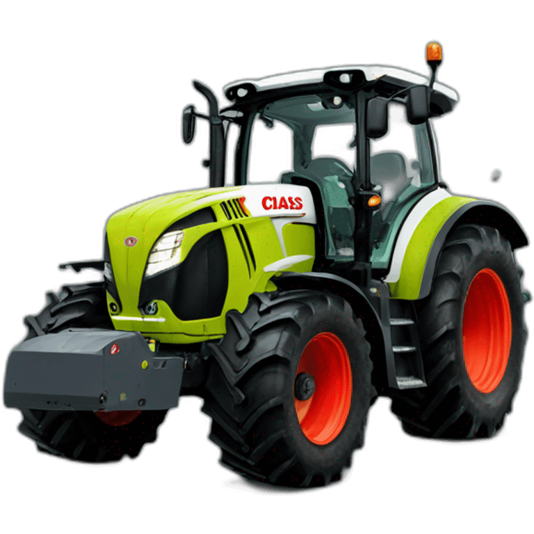 TRACTEUR CLAAS SUR MASSER emoji