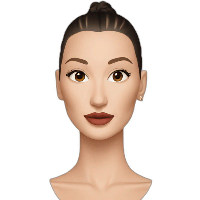 Bella hadid emoji