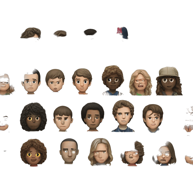 Stranger things emoji