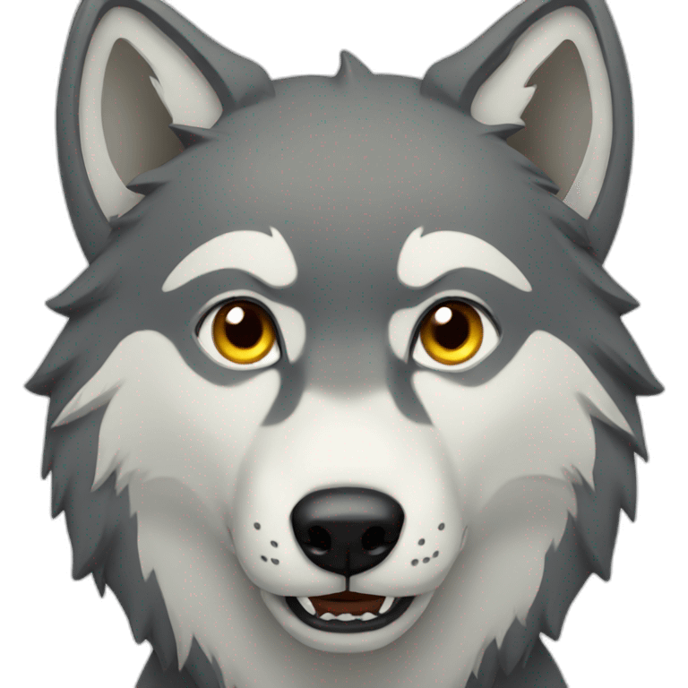 Wolf emoji