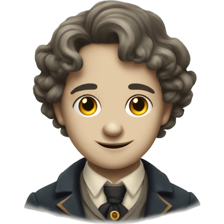 Baudelaire kids from a series of unfortunate events tv show emoji