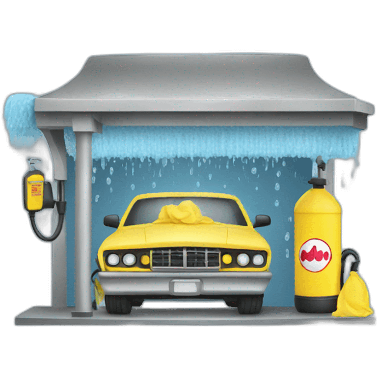 car wash emoji