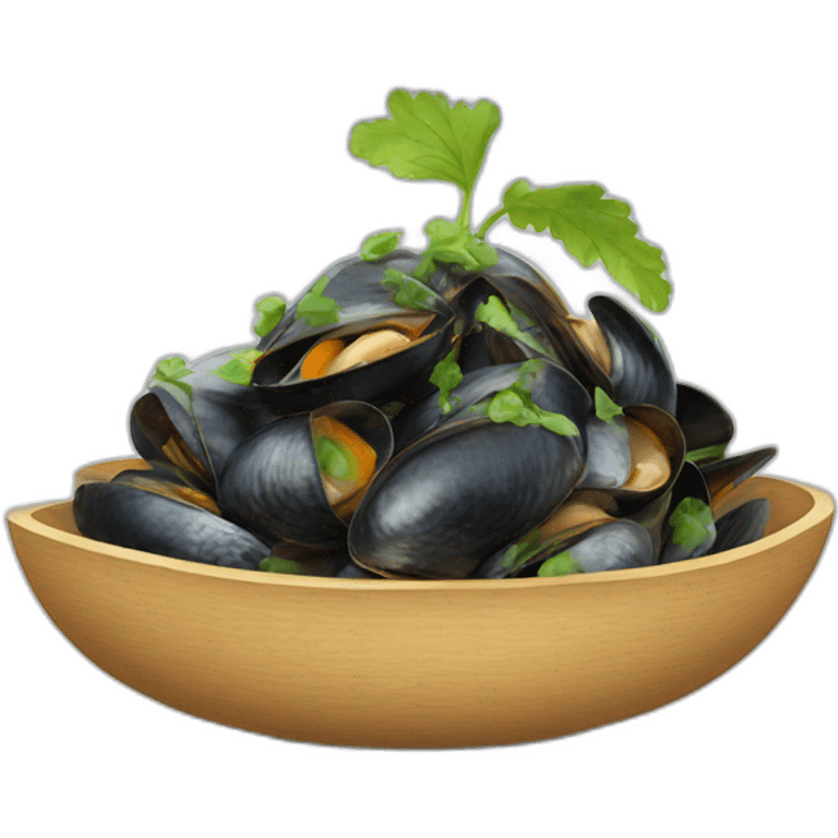 Moule qui pète emoji