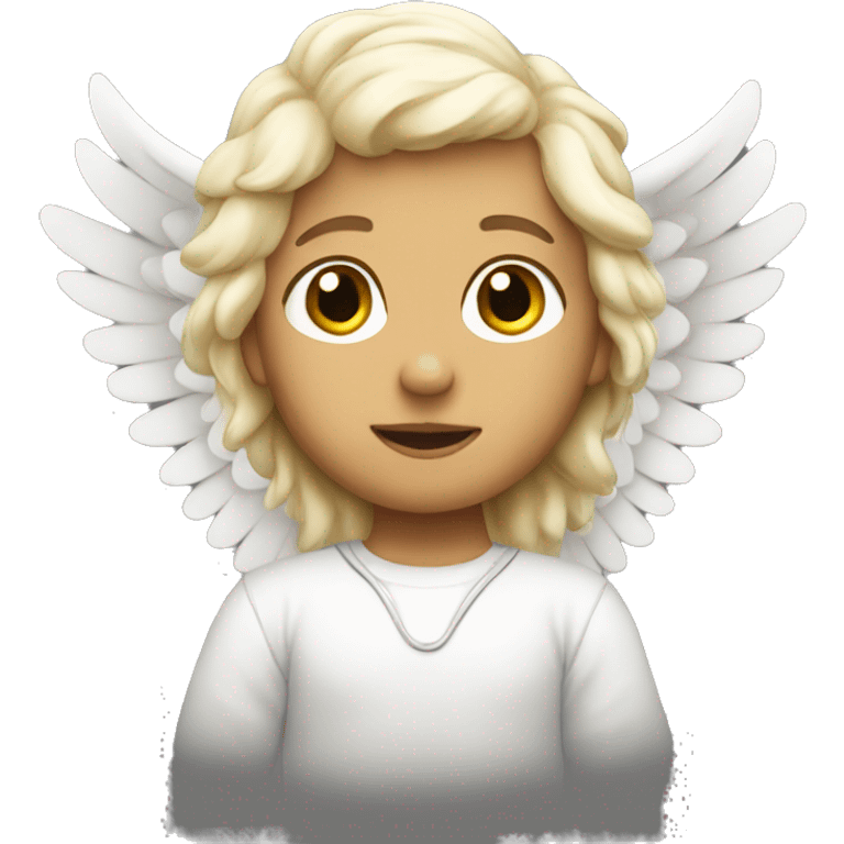 Angel with wings emoji