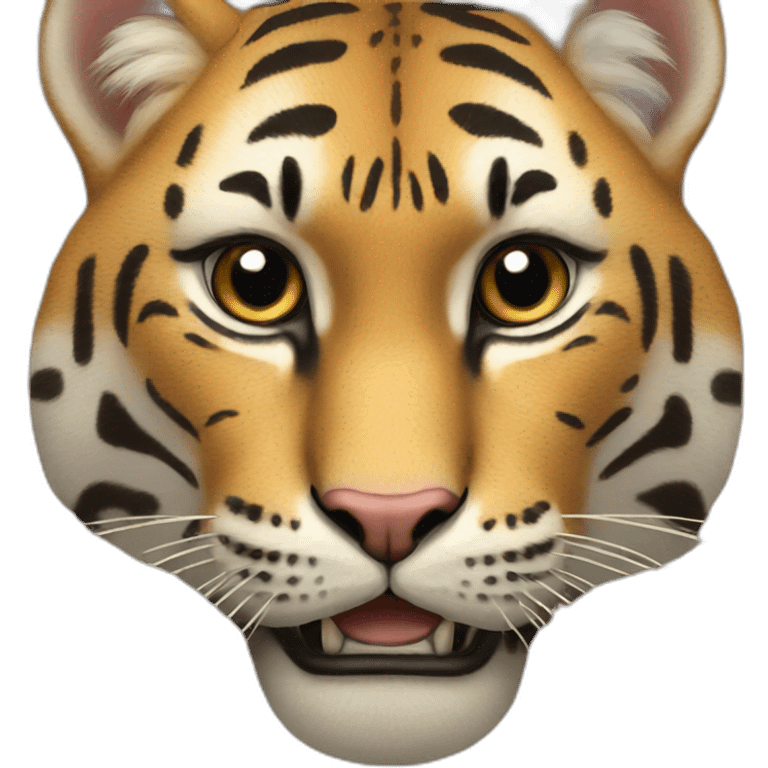 A big cat emoji