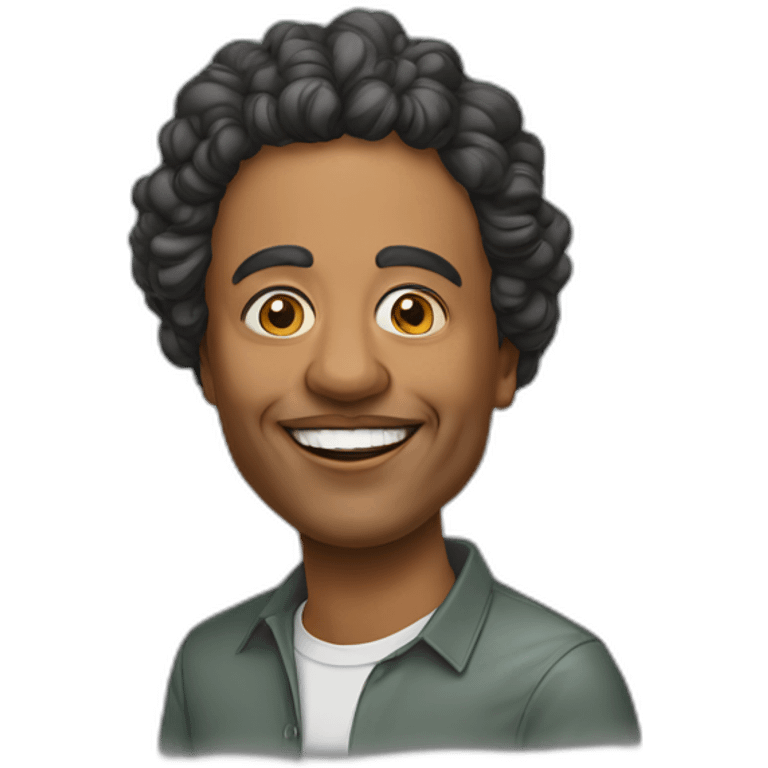 Caricatura de Geisa Moreira emoji