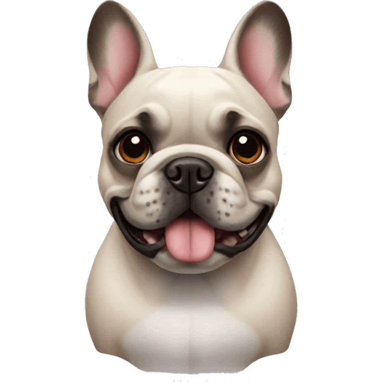 French bulldog emoji