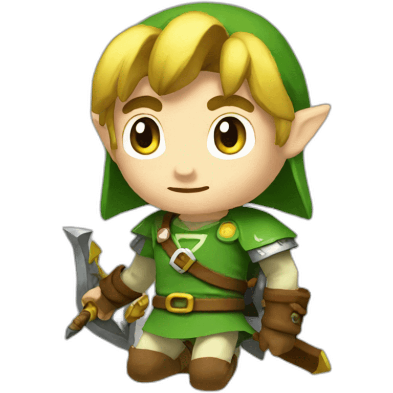 Link from Zelda emoji