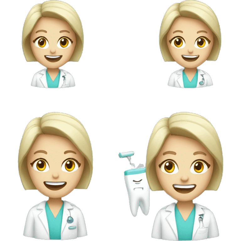 Dental hygienist emoji