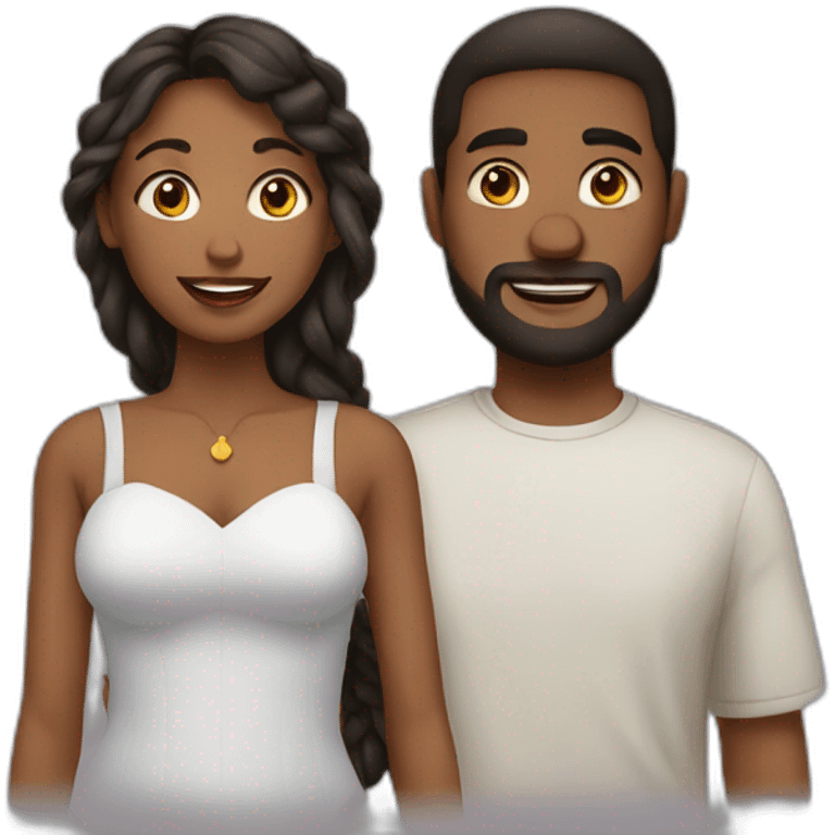 her and him emoji