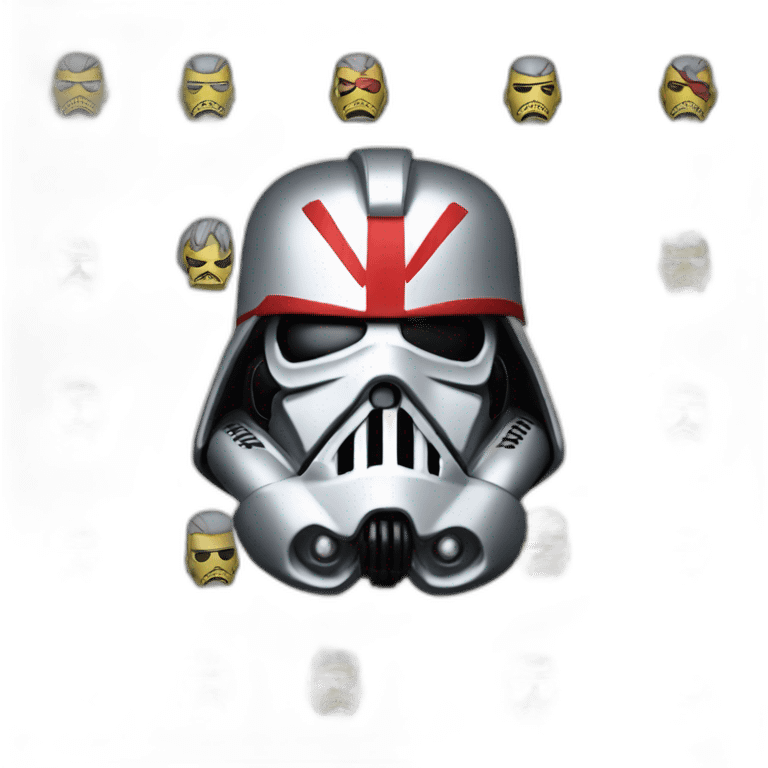 Eddie the head Iron Maiden, the trooper emoji