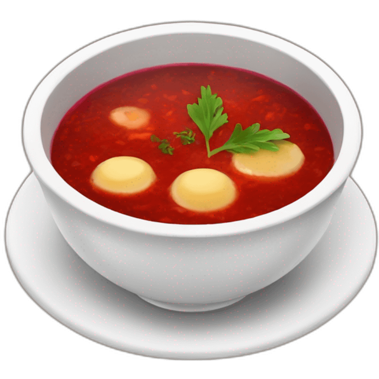 borscht emoji