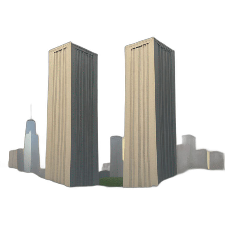 Twin towers emoji