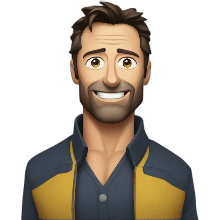 Hugh Jackman emoji