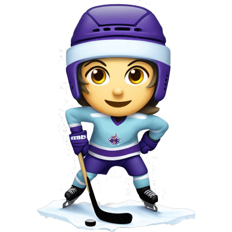 Minnesota Frost Women’s Hockey logo emoji