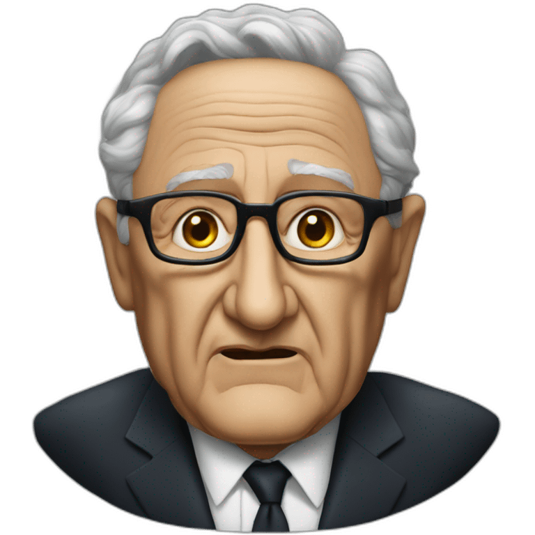 Henry Kissinger old emoji