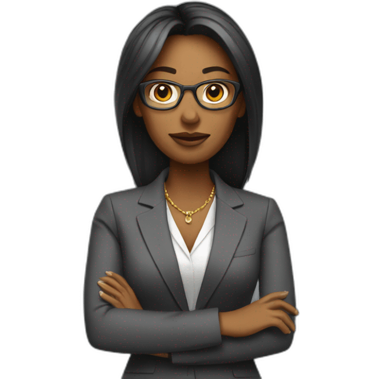 lady boss emoji