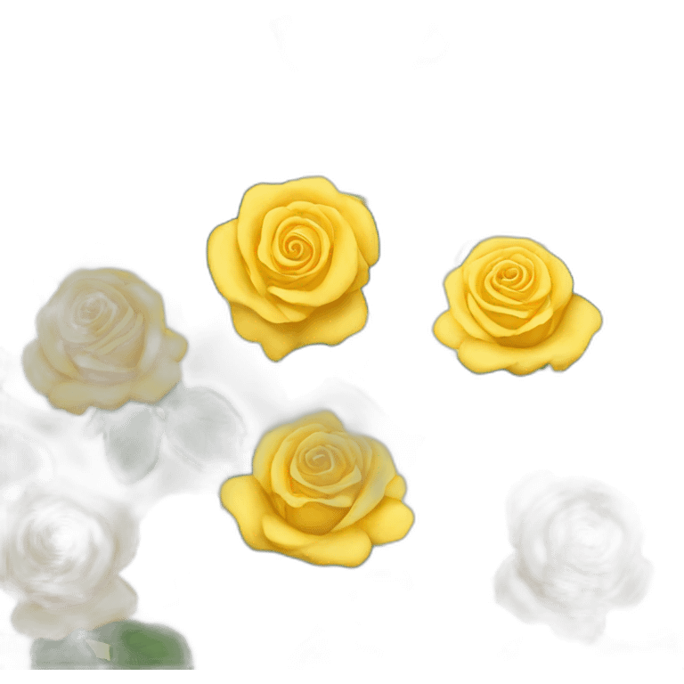 yellow roses emoji