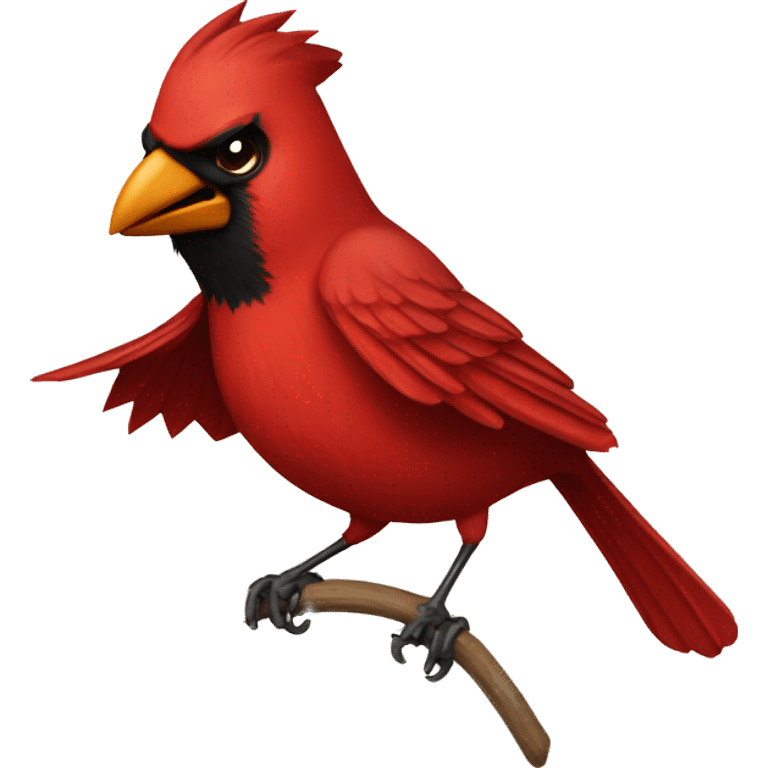 Fighting Cardinal  emoji