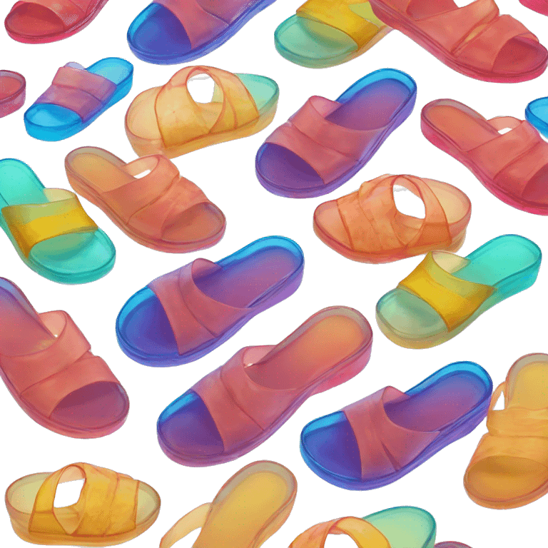 Jelly sandals emoji