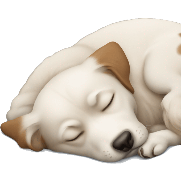 Dog sleep emoji