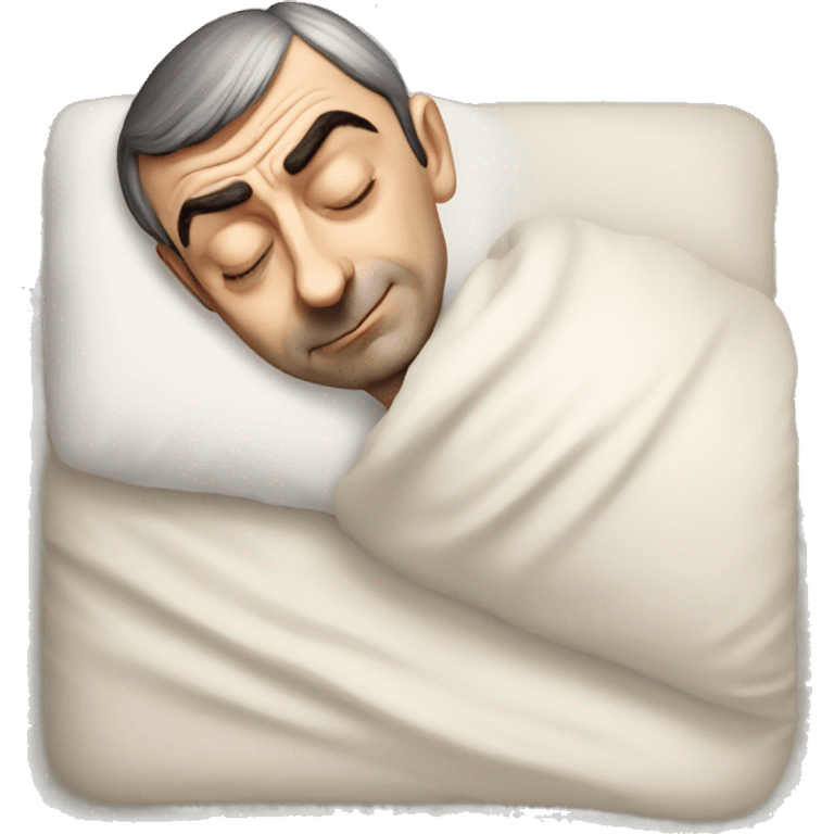 MR Bean sleep emoji