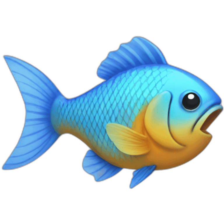 a fish that has slipped emoji