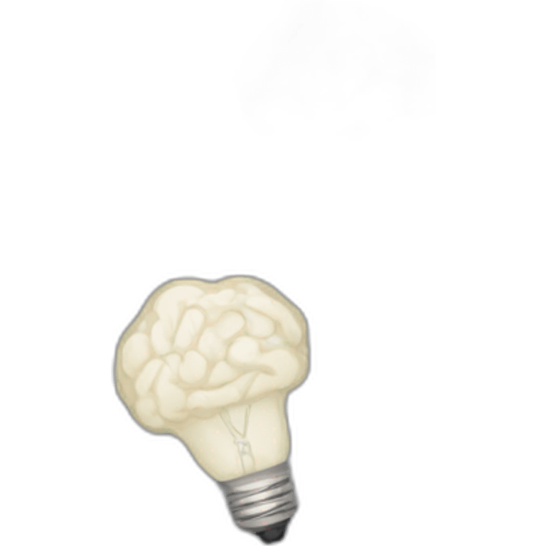 brain light bulb emoji