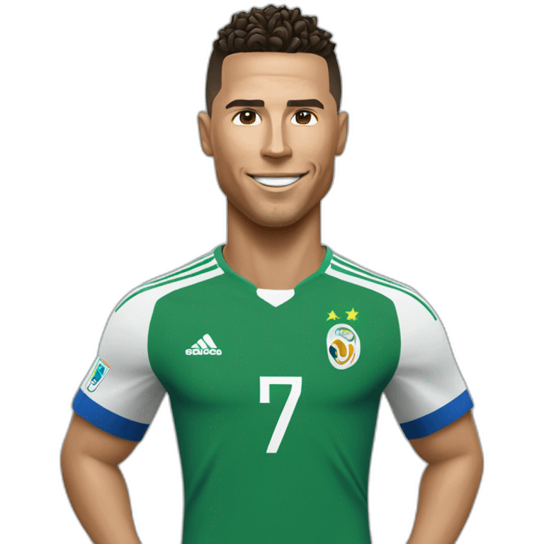 Ronaldo qui gagne la coupe du monde emoji