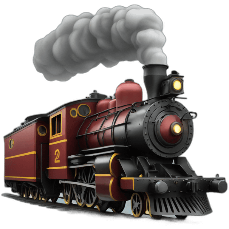 Steam train emoji