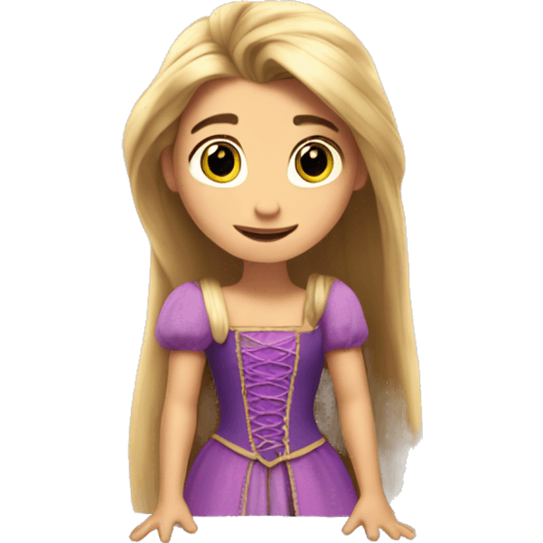 Rapunzel emoji