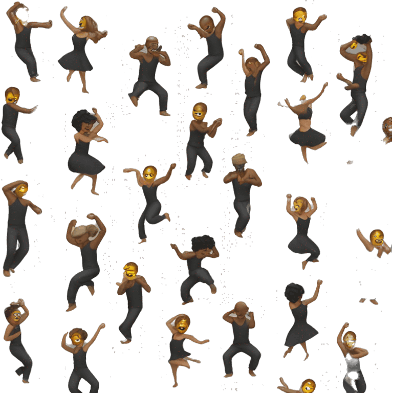 people dancing emoji