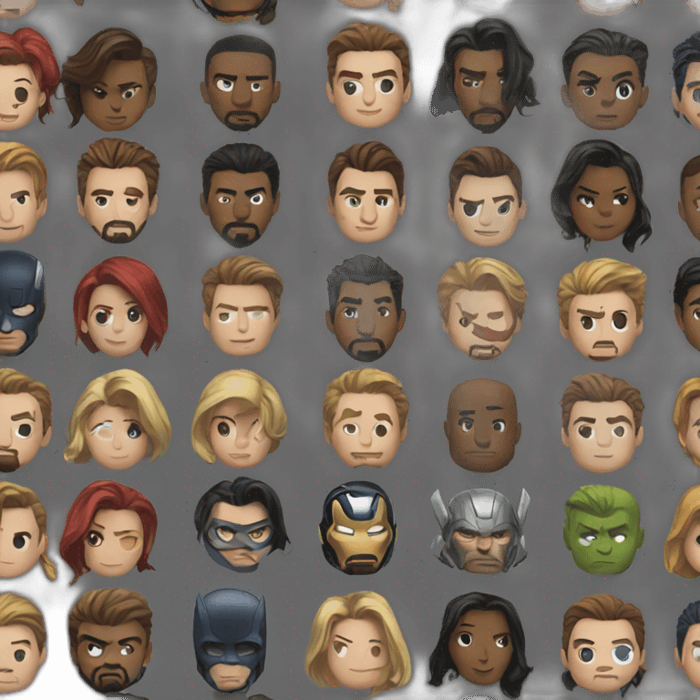 Avengers emoji