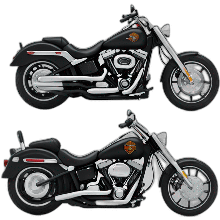 chopper harley davidson emoji