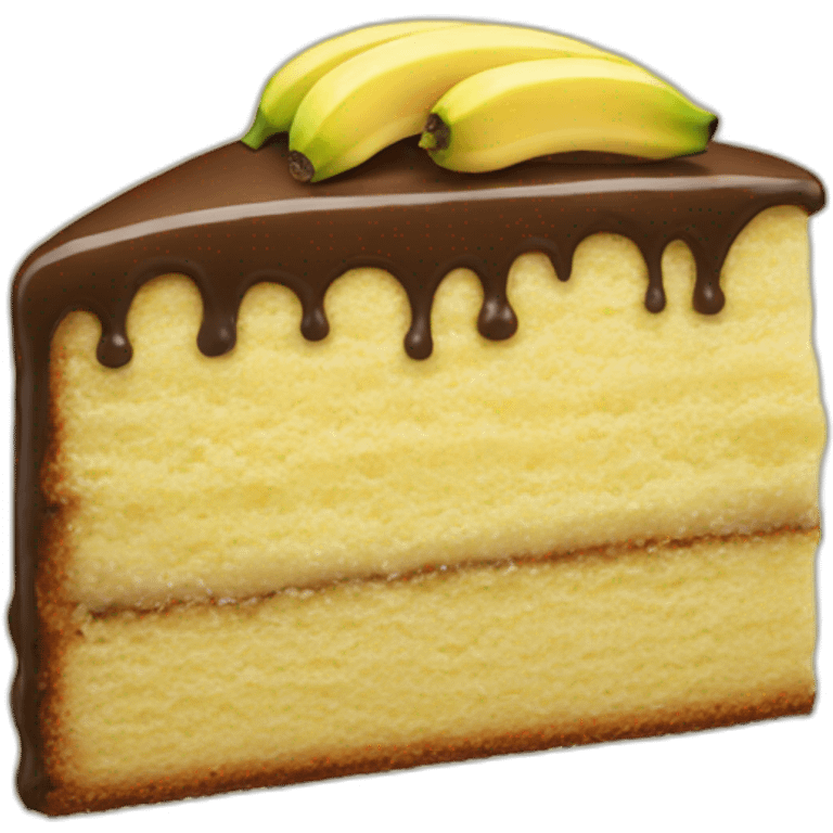 Banana cake emoji