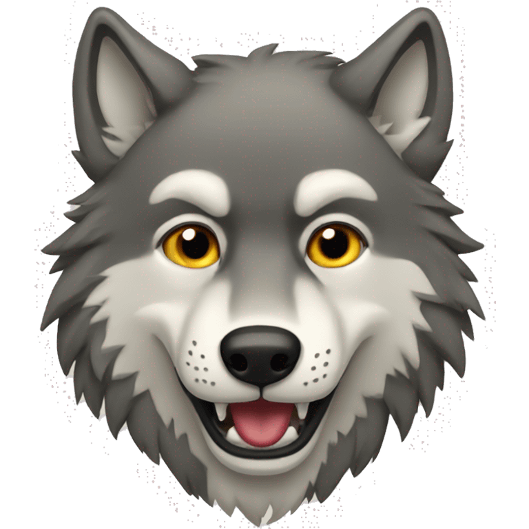 Wolf emoji