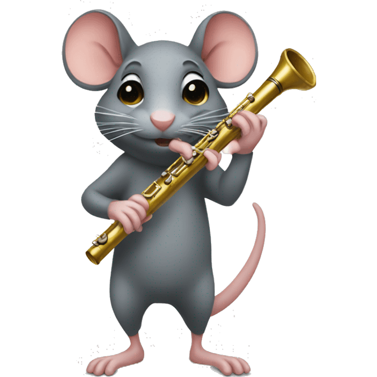 rat flute emoji