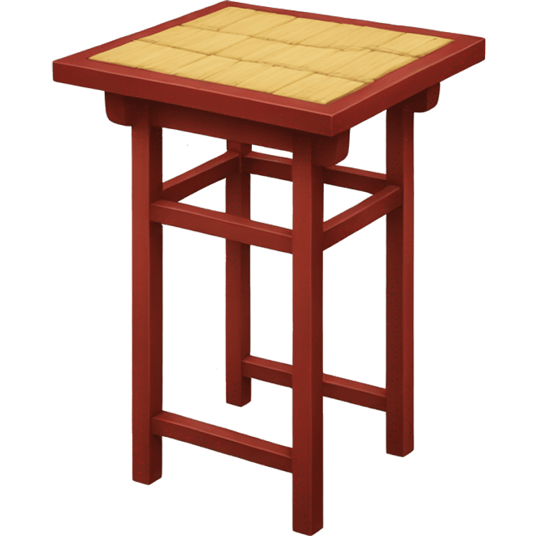 Chinese square table emoji