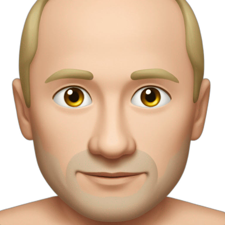 Shirtless putin emoji