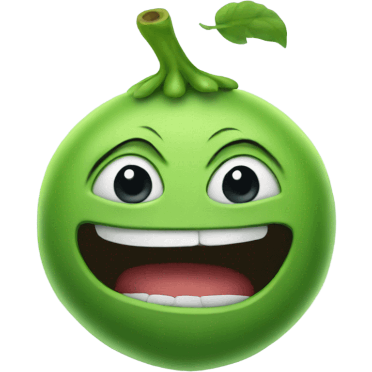 mad pea emoji