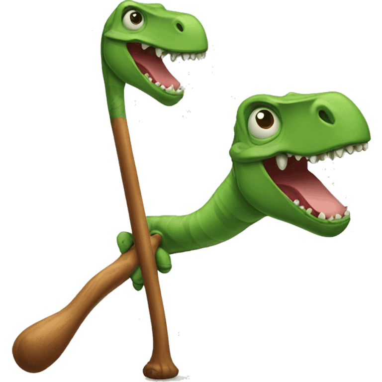 cane + dinosauro emoji