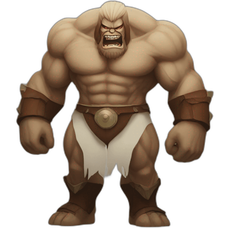 Beast titan emoji