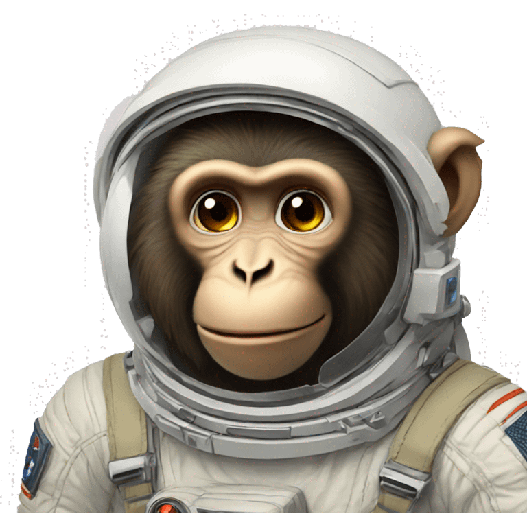 monkey astrounaut emoji