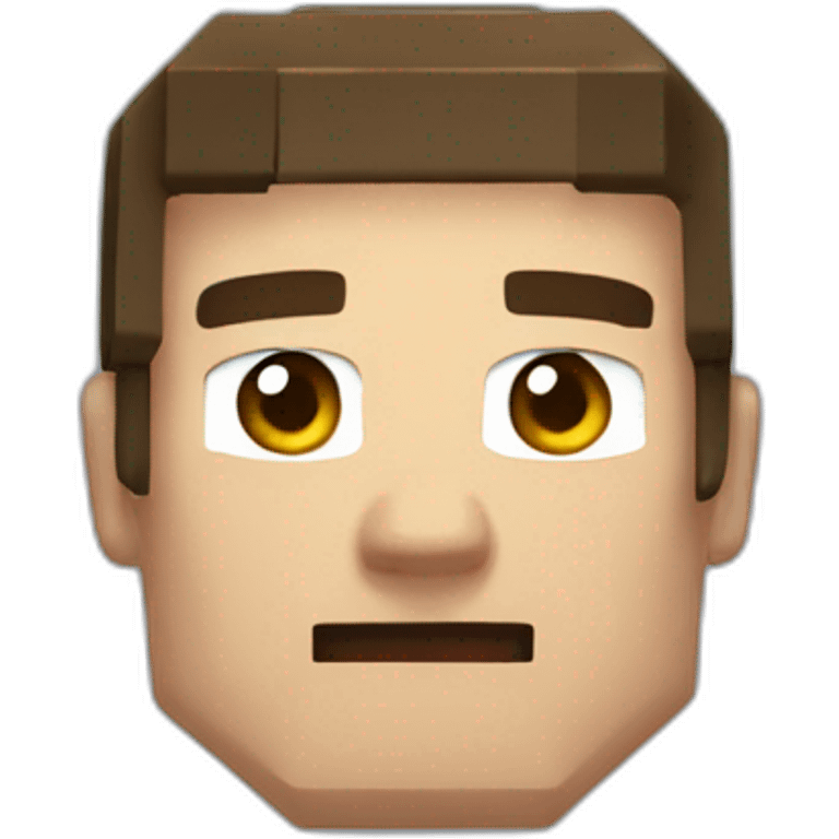 Steve from minecraft emoji