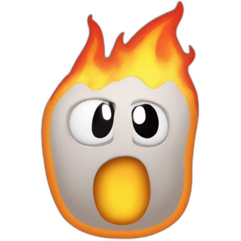 Firey from BFDI emoji