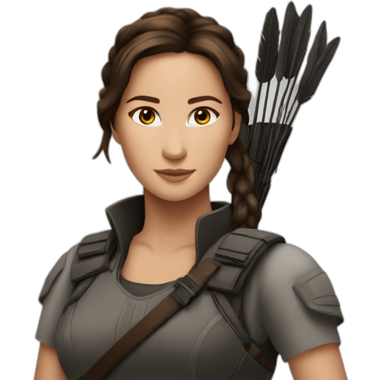 Katniss Everdeen emoji