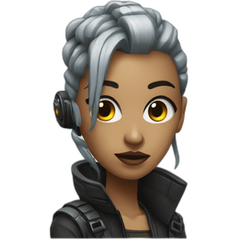 força cyberpunk emoji