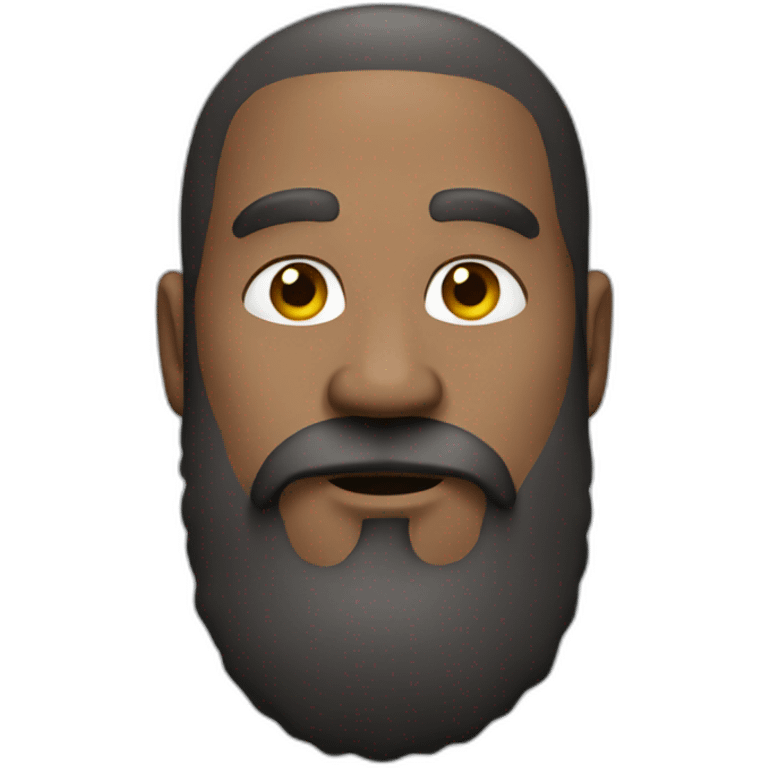 Big man with a beard emoji