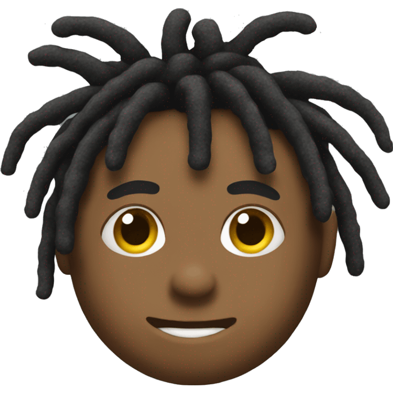 Emoji with dreads emoji